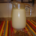 El cooksnap de montse-2009 cuando hizo Horchata de chufa.