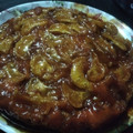 El cooksnap de Sabrina Aparicio cuando hizo Torta invertida de naranja.