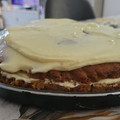 El cooksnap de LaRouS cuando hizo Tarta de zanahoria con crema de naranja en robot MC.