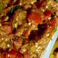 pragya bharti's cooksnap of when they made Baingan Bharta.
