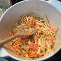 John Lynch's cooksnap of when they made Coleslaw.