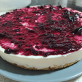 El cooksnap de Saúl P.C. cuando hizo Tarta de queso con mermelada de arándanos.