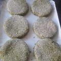 El cooksnap de Cristina Moyano cuando hizo Hamburguesas veganas de porotos de soja.