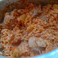 El cooksnap de Abigail Martinez cuando hizo 🔥🍗Guiso de Arroz con Pollo🍗🔥.