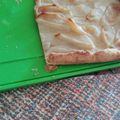 El cooksnap de Flavia Morais cuando hizo Tarta de manzana con miel.