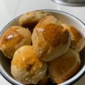 El cooksnap de July Ju cuando hizo Pan dulce.
