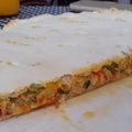 El cooksnap de Magalí Sosa cuando hizo Tarta de zapallito y zanahoria.