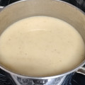 El cooksnap de Vero cuando hizo Crema de colinabo, hinojo y manzana.