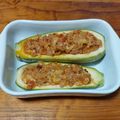 El cooksnap de LuzMa SG cuando hizo Calabacitas rellenas de atún chipotle.