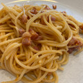 ekitchen's cooksnap of when they made 🍝 Absolutely fail-safe Carbonara - only eggs.