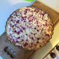El cooksnap de Constanza González Rojas cuando hizo Kuchen de frambuesa receta casera.