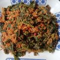 Cooksnap dari Luna Aydina untuk resep Anyang (urap a la Padang)