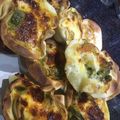 El cooksnap de Lucre cuando hizo Tarteletas de verduras, atún y queso 🧀.