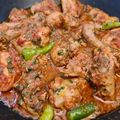 Amna Faisal's cooksnap of when they made Chicken karahi.