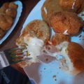 El cooksnap de Mariana Roldán cuando hizo Bombas de papa rellenas de queso.
