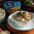 Cooksnap dari cutzamania untuk resep Bakso Kuah Susu Keju