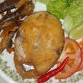 Cooksnap Alia Ali semasa beliau membuat Ikan Tongkol Goreng Tepung Bestari.
