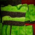 Cooksnap dari Bunda FaRash untuk resep Bolu kukus ketan item lapis pandan santan.