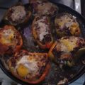 El cooksnap de Analhy Vila cuando hizo Morrón relleno de carne rico y rápido.