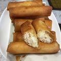 Nining Purwasih's cooksnap of when they made Mackerel Spring Roll.