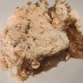 Kate Carless's cooksnap of when they made Plum crumble.