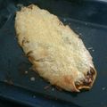 El cooksnap de Juan Pablo Vidal cuando hizo Trenzado relleno con la masa de pizza.
