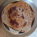 Rekha chohan's cooksnap of when they made ત્રિકોણીય પરાઠા (Triangle Paratha Recipe In Gujarati).