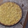 El cooksnap de Adriana Aguirre cuando hizo Tarta de Ricota manzanas y dulce de leche.