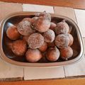 El cooksnap de Giselle Alta Costura Vivianagisellefulio cuando hizo Buñuelos argentinos.