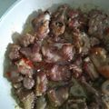 Cooksnap của Vân Như khi họ làm theo món Sườn Non Kho Rim