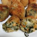 El cooksnap de Virginia. cuando hizo Croquetones de espinacas sin lactosa.