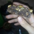 El cooksnap de Luci Capra cuando hizo Brownies proteicos de chocolate (sin huevo).