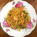 Cooksnap Cempaka Putih semasa beliau membuat Mee Goreng Basah Sempoi.