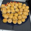 El cooksnap de Yolanda Ruiz Granero cuando hizo Panellets de piñones y almendra (Thermomix).