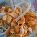 El cooksnap de Agustina Cabrera arrendondo cuando hizo Fideos caseros con salsa a la bolognesa.