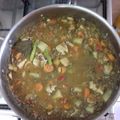 El cooksnap de Milagrosa Ncogo cuando hizo Lentejas con verdurita.