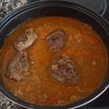 El cooksnap de Julián cuando hizo Guiso de carrillada de cerdo.