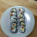 El cooksnap de Manuel Jimenez Cana cuando hizo Sushi maki.