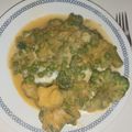 El cooksnap de Ari Rodriguez cuando hizo Brócoli con calabacín y mozzarella.
