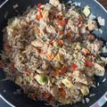 El cooksnap de Luigina Busolo cuando hizo Arroz Chino Frito al estilo venezolano.