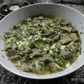El cooksnap de Ela Mi Fe cuando hizo Lengua a la vinagreta.