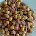 El cooksnap de LauraPM cuando hizo Garbanzos salteaditos con bacon, cebollita y ajo.