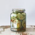 Cooksnap Jagoda z czasów, kiedy przygotował Ogórek w occie na szybko do obiadu.