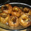 El cooksnap de Carina Battaglia cuando hizo Manzanas al horno.