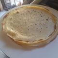 El cooksnap de Yessik Anahy Franco cuando hizo Panqueques con dulce de leche.