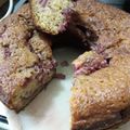 El cooksnap de Laura cuando hizo Budín de Vainilla y Frutillas.