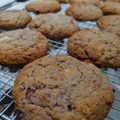 nicolehooper's cooksnap of when they made White chocolate and raspberry cookies.