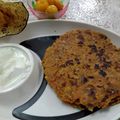sona hirani's cooksnap of when they made Sindhi Koki.