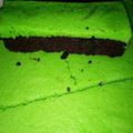 Cooksnap dari nur untuk resep Brownies kukus coklat pandan no ribet