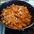 El cooksnap de J . David Paniagua El Manquirri cuando hizo Migas extremeñas hoy echas por mí el chef David rico rico arribe.
